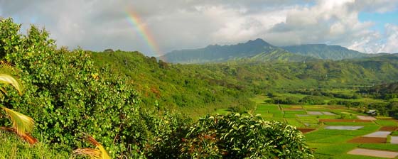 Rainbow near Princeville